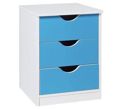 New Pagnell Bedside Chest - Blue