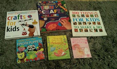 Selection of children's craft books