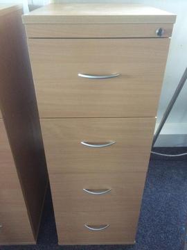 4 drawer wooden filing drawers