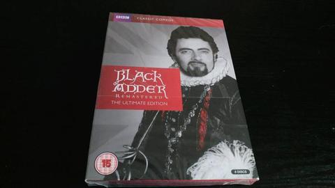BLACKADDER.THE COMPETE SERIES DVD BOX SET. NEW AND SEALED
