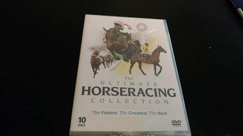 THE ULTIMATE HORSE RACING 10 DVD BOX SET NEW AND SEALED