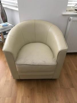 *FREE* Leather tub chair