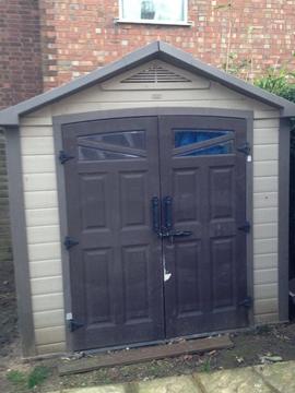 Free plastic shed