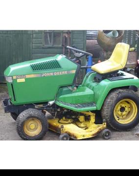 Wanted Ride On Mower Project