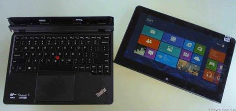 VGC Lenovo ThinkPad Helix Tablet / laptop Intel i7 3rd Gen ,8GB ram ,250GB SSD, E