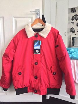Canada Goose Red Foxe Bomber Jacket brand new