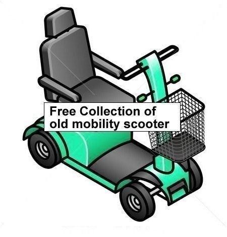 Free Disposal of old non running / broken Mobility Scooters