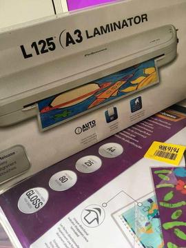 A3 laminator and pouches