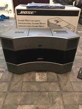 2017 Bose Acoustic Wave Music System 11 Boxed , 5 months warranty, mint condition