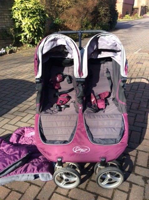 Twin Pushchair Double buggy - City Mini Double by Baby Jogger
