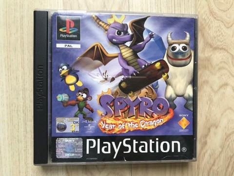 PS1 game Spyro - Year of the Dragon