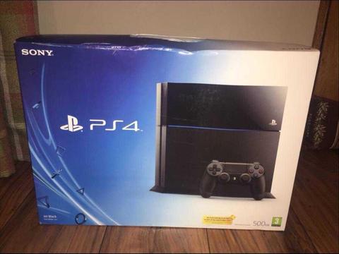 Playstation 4 console fully boxed