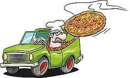 Pizza delivery drivers required
