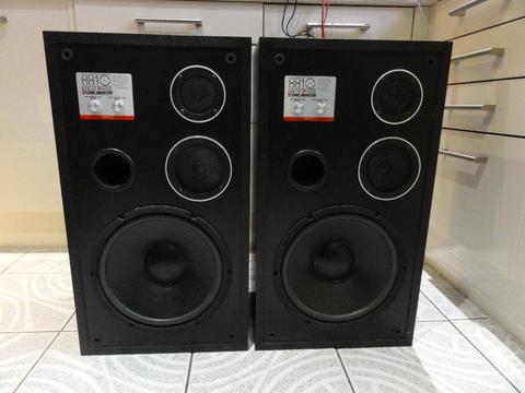 Studio Monitor Speakers perfect Working Order In Mint Condition See Pics