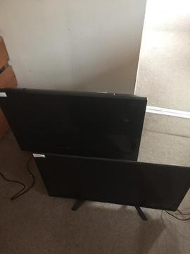 2 x 32” televisions faulty