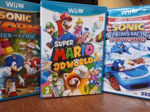 Wii u Mario & Sonic games