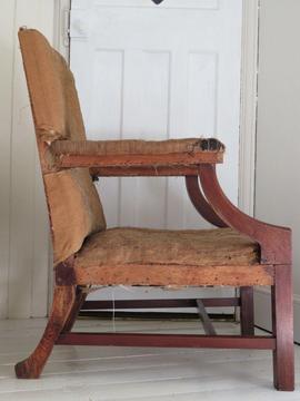 A 19th century Gainsborough armchair