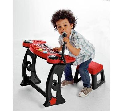 Singalong Keyboard with Stool