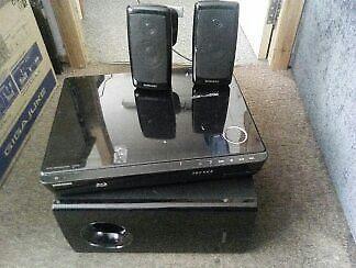 samsung blue ray system and speakers