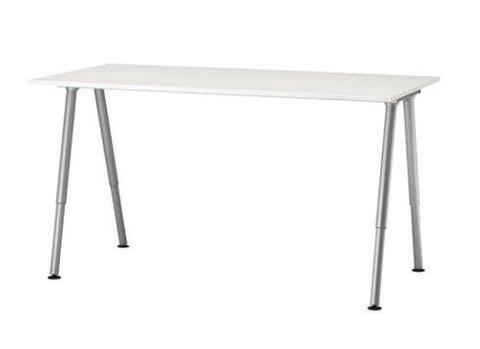 3x White Ikea Desk - THYGE