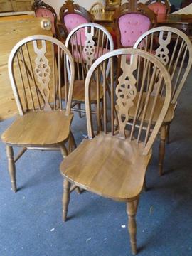 Dining chairs x 4