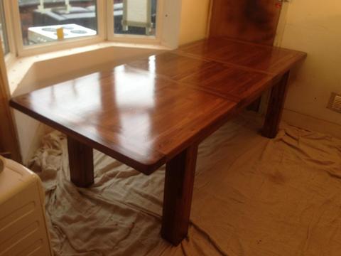 Extending Dining Table Solid Wood Mark Webster Design Ex Display RRP £690