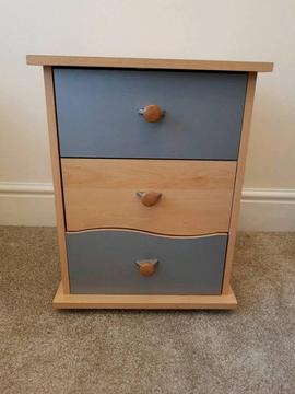 Wooden Sturdy bedside table