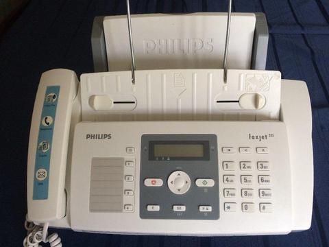 Phillips Faxjet 335 Fax/Copier/Telephone Machine