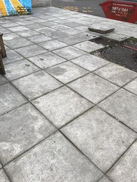 Patio slabs