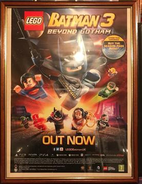 Lego Batman 3 Beyond Gotham Framed Poster