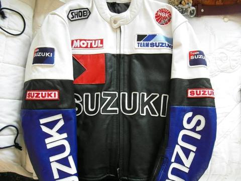 Suzuki armoured leather jacket