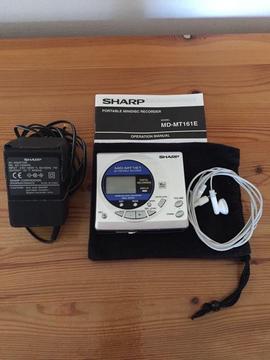 Sharp Portable MiniDisc Recorder