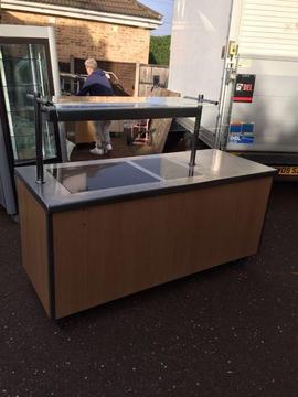 HOT CARVERY DISPLAY BUFFET WARMER CARVERY COUNTER FOR SHOP CAFE RESTAURANT TAKEAWAY BUFFET CARVERY