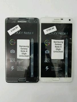 Brand New Samsung Galaxy Note 4 32gb Unlocked Open To All Networks