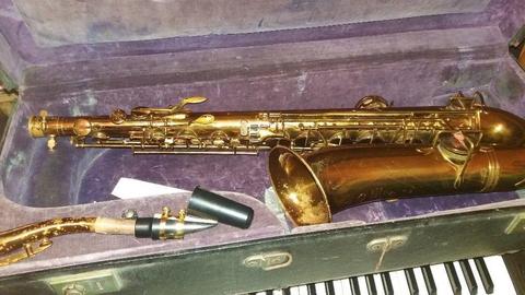 Vintage Alex Burns Sioma Paris Tenor Saxophone