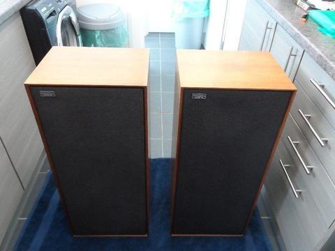 Vintage Celestion Ditton 25 Speakers With Stands