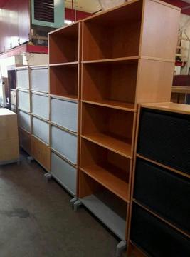 Tambour storage units in excellent condition from £45 to £75
