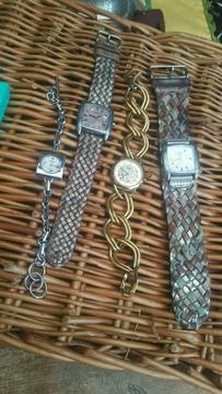 FOSSIL WATCHES X 4