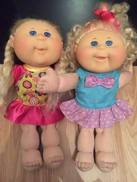 2x cabbage kids dolls (price for both)