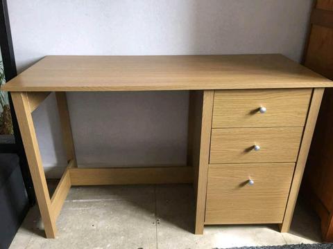 3 drawer desk