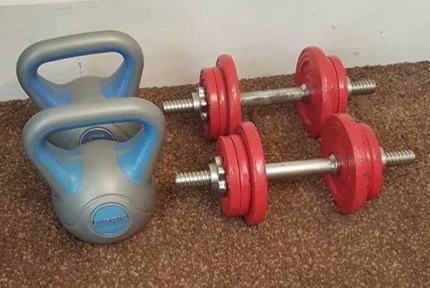 Dumbbells & Kettle Bells