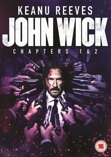 John Wick 1 & 2 dvds