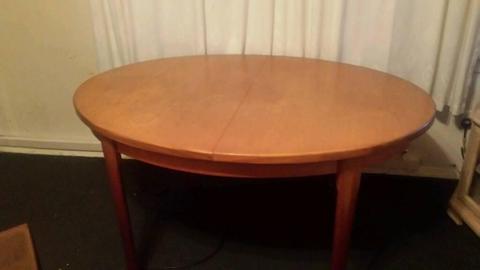 Large dining tables with chairs