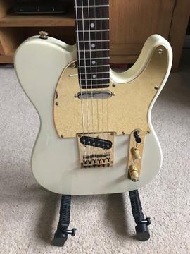 Fender Squire Telecaster Standard with professional upgrades