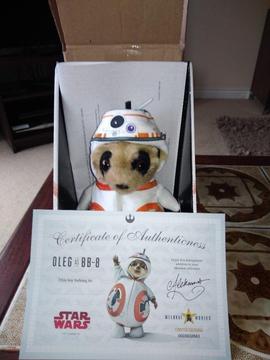 Oleg as BB8 Meerkat collectable