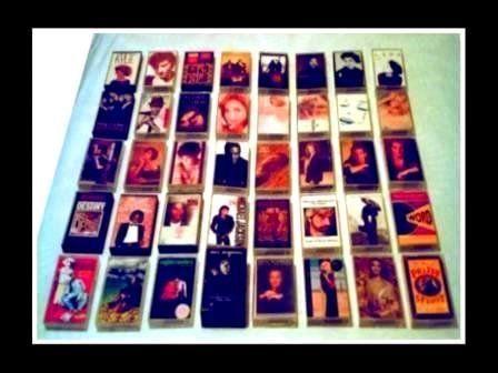 MUSIC CASSETTE TAPES - ALBUMS - (40) - FOR SALE