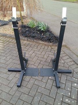 YORK WEIGHTS SQUAT STANDS HEAVY DUTY