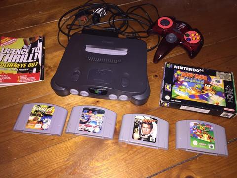 Nintendo 64 N64 with Games