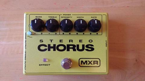 MXR M134 Stereo Chorus guitar effects pedal