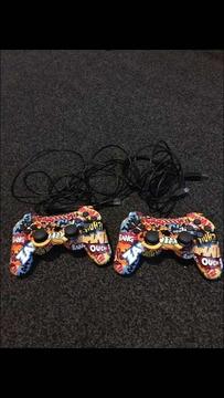PS3 controllers and leads